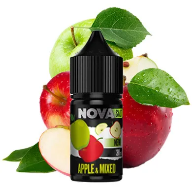 Жижа для вейпа NOVA - Apple Mixed Salt 30ml 50mg - фото 1