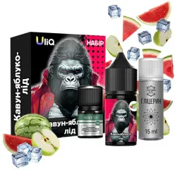 Набор для самозамеса Uliq - Арбуз Яблоко Лед 30ml 50mg