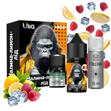 Набір для самозамісу Uliq - Малина Лимон Лід 30ml 50mg - фото 1