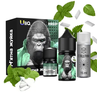 Набор для самозамеса Uliq - Мятная Жвачка 30ml 50mg - фото 1