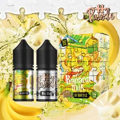 Набор для самозамеса in Bottle - {Puzzle} Banana Milk 30ml 50mg