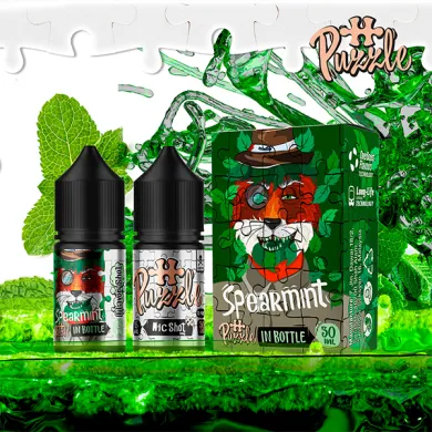 Набор для самозамеса in Bottle - {Puzzle} Spearmint 30ml 50mg - фото 1