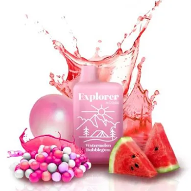 Одноразовая Pod система Explorer - MC5000 = Watermelon Bubblegum = 650mAh 50mg - фото 1