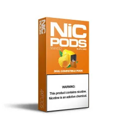 Испаритель одноразовый Nic - Pods Cartridge Mango 50 мг 0.7 мл (4 шт)