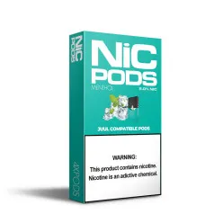 Испаритель одноразовый Nic - Pods Cartridge Menthol 50 мг 0.7 мл (4 шт)