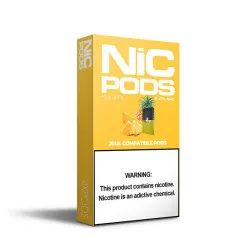 Испаритель одноразовый Nic - Pods Cartridge Pineapple 50 мг 0.7 мл (4 шт)