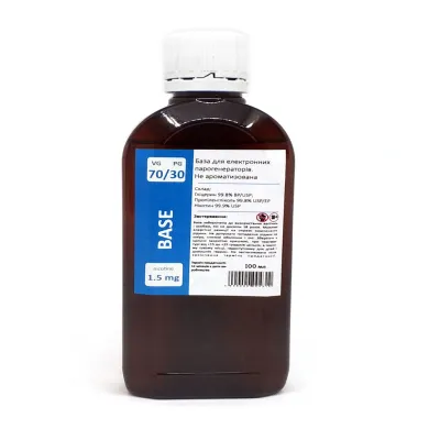 База для приготовления жидкости Soft Clouds PG/VG - 30/70, 1.5mg, 100мл - фото 1