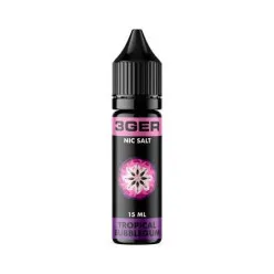Рідина 3Ger Salt - Tropical Bubblegum 50 mg 15 ml