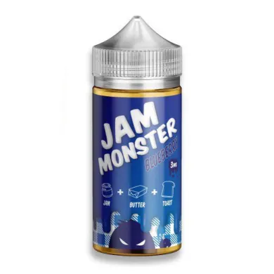 Рідина для електронних сигарет Jam Monster - Blueberry 3mg 100ml - фото 1