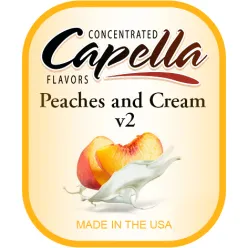Ароматизатор Capella - Peaches and Cream (Персики с кремом 5ml