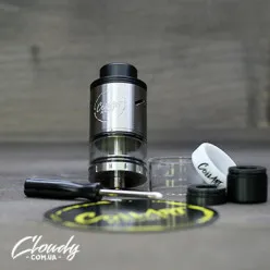 Бако-Дрипка для вейпа CoilArt - Azeroth RDTA Ø24 (Серебряный)