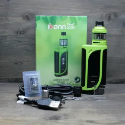 Стартовий набір Eleaf - iKonn 220W TC Mod with ELLO Kit (Зелений/Чорний)