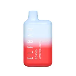 Одноразовый под Elf Bar - BC4000 (Watermelon Ice) ⟳⚡ 650mAh 50mg