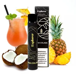 Одноразовая Pod система Explorer 1500 50mg 850mah (Pina Colada)