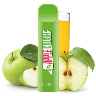 Одноразовая Pod система HQD Cuvie Disposable Pod Device 50 мг (Apple Crush) - фото 1