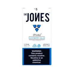 Испаритель одноразовый Jones - Pods Cartridge Raspberry Blue 45 мг 1.2 мл (5 шт)