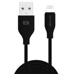 Кабель BRUM - Classic U001i USB - Apple Lightning 2.1 А 1м (Черный)