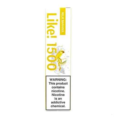 Одноразовая Pod система Joyetech - Like! 1500 50 мг 1100 мАч (Banana with Milk) - фото 1