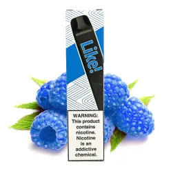 Одноразовая Pod система Joyetech - Like! 1800 50 мг 900 мАч (Blue Razz)