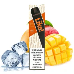 Одноразовая Pod система Joyetech - Like! 1800 50 мг 900 мАч (Mango Ice)