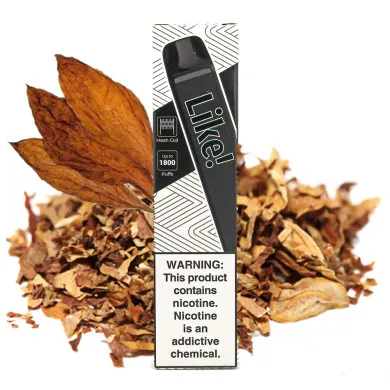 Одноразовая Pod система Joyetech - Like! 1800 50 мг 900 мАч (Tobacco) - фото 1