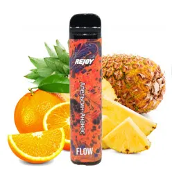 Одноразовая Pod система Rejoy Flow 1600 Disposable Pod Device 850 мАч 50 мг (Апельсин ананас)