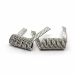 Преднамотаная спираль { Quatro Staggered Fused Clapton Coil } (2шт)
