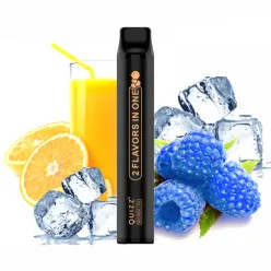Одноразовая Pod система Quizz - NICPEN 1800 2 in 1 50mg 900mAh (Blue Razz Ice - Orange Soda Ice)