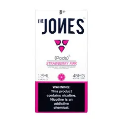 Испаритель одноразовый Jones - Pods Cartridge Strawberry Pink 45 мг 1.2 мл (5 шт)