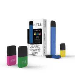 Pod система MYLE - Starter Kit 240mah (Royal Blue) + 4 картриджа