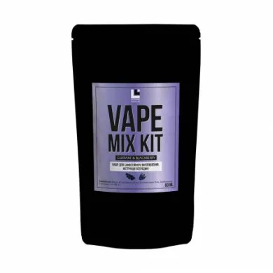 Набор для самостоятельного изготовления жидкости Vape Mix Kit - Currant Blackberry 60 ml 3 mg - фото 1