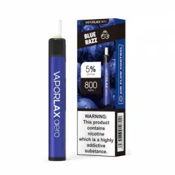 Одноразовая Pod система Vaporlax - Aero 800 = Blue Razz = 500mah 50mg