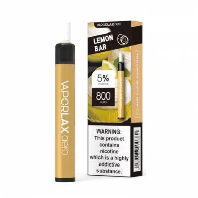 Одноразовая Pod система Vaporlax - Aero 800 = Lemon Bar = 500mah 50mg - фото 1