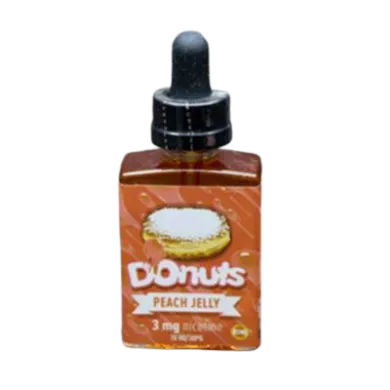 Жидкость для электронных сигарет Donuts - Peach Jelly 0 mg 60ml - фото 1