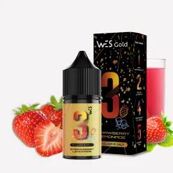 Набор для самозамеса Wes - {Gold} 3 Strawberry Lemonade 30ml 50mg