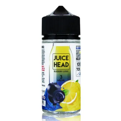 Рідина для електронних сигарет Juice Head - Blueberry Lemon 3 mg 100 ml - фото 1