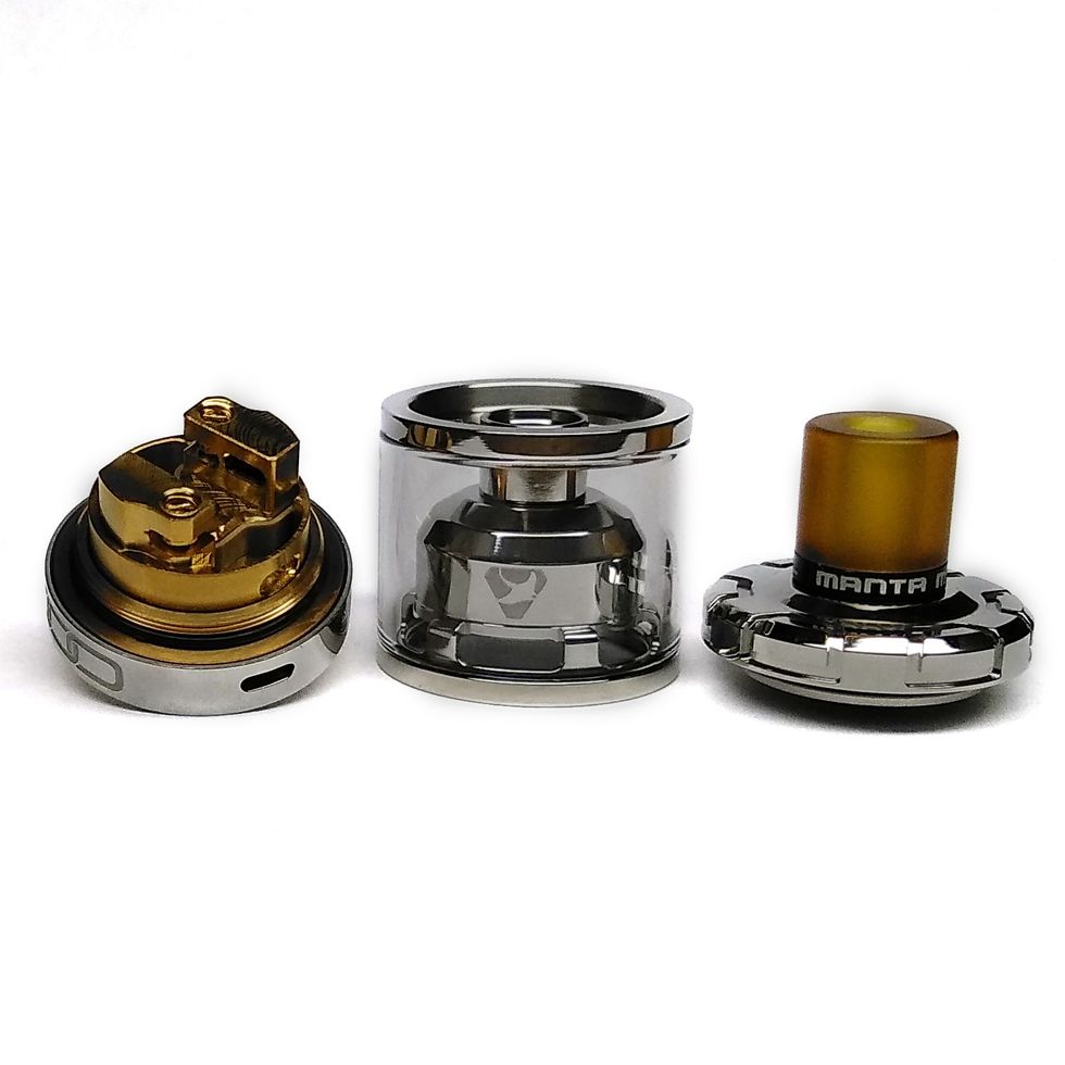 Advken - Manta MTL RTA (Сріблястий) Фото-3