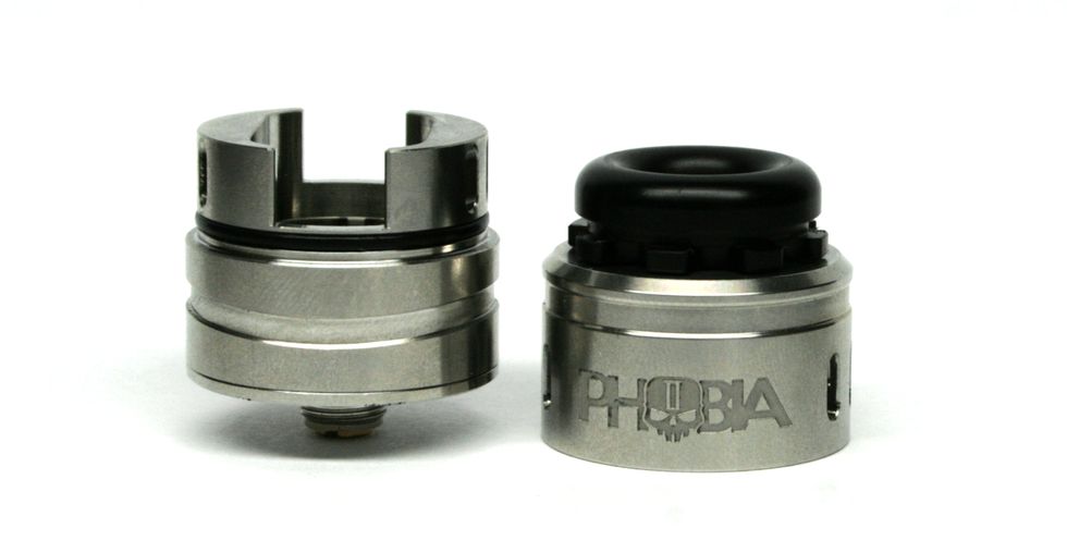 Vandy Vape - Phobia 2 RDA (Серебристый) Фото-4