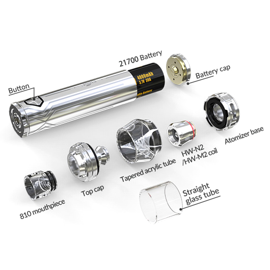 Eleaf - iJust 21700 Kit (Фіолетовий) Фото-1