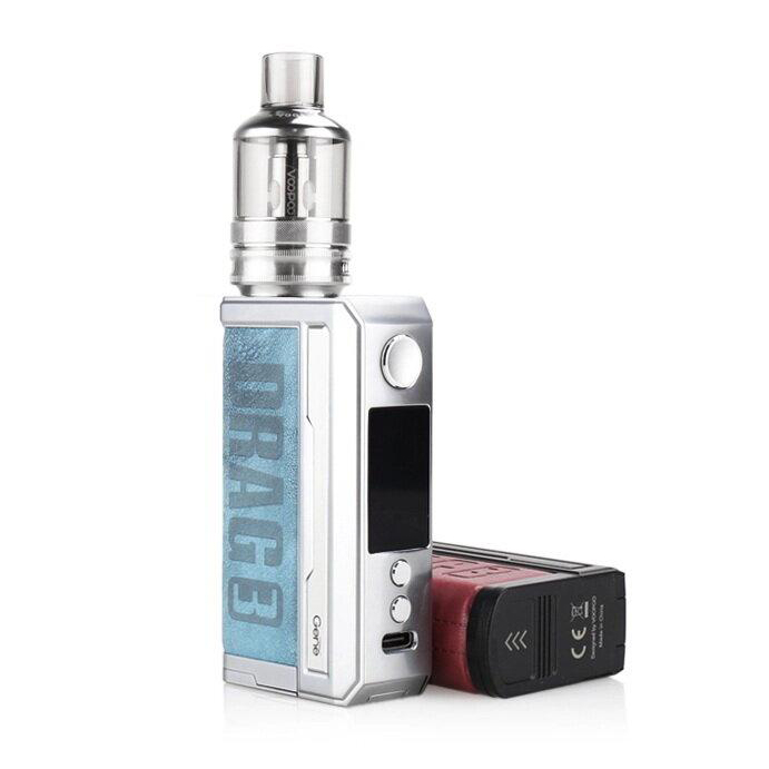 Voopoo - Drag 3 with TPP Tank Kit (Prussian Blue) Фото-3